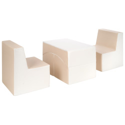 Soft Play Furniture 3 pcs set, eco leather